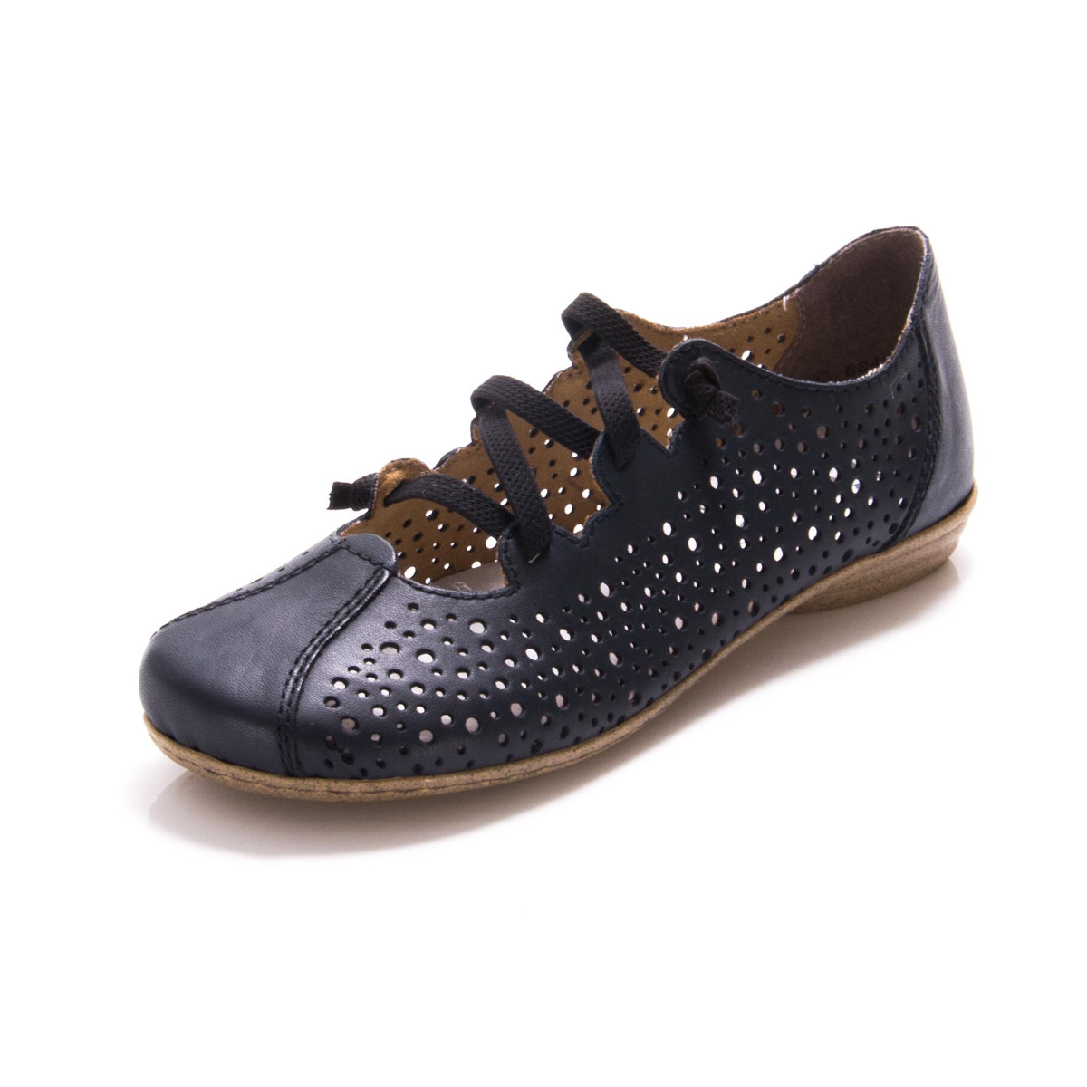 detail Dámská obuv RIEKER 53975-14 BLAU F/S 9