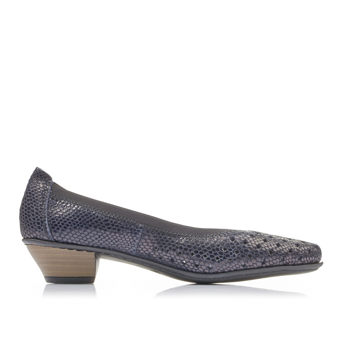 detail Dámské lodičky RIEKER RIE-1016545-S1 modrá