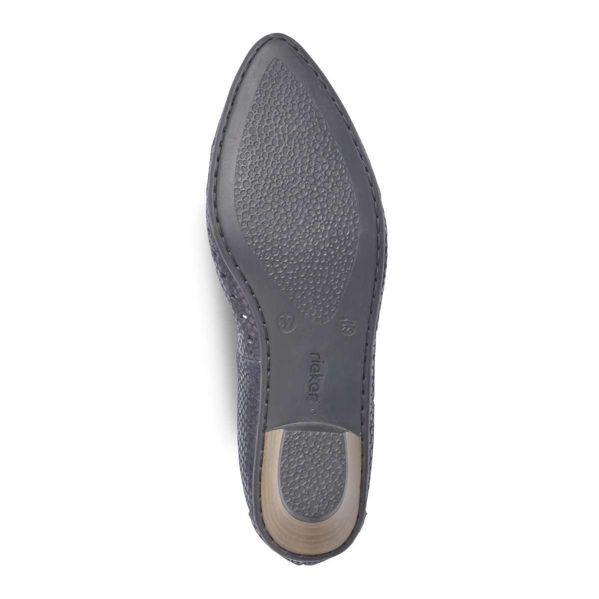 detail Dámské lodičky RIEKER 58065-14 modrá S1