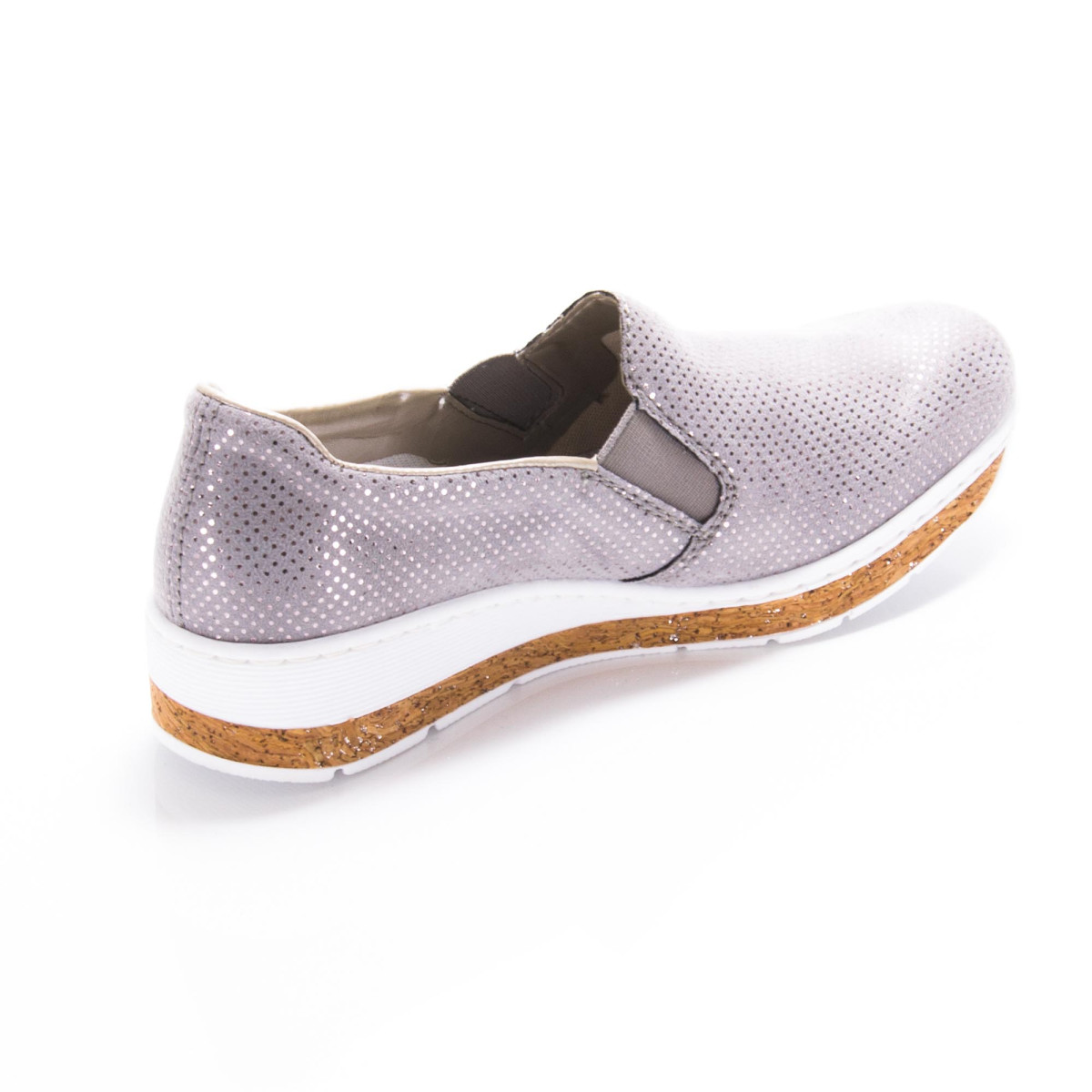 detail Dámska obuv RIEKER 59766-42 GRAU F/S 9