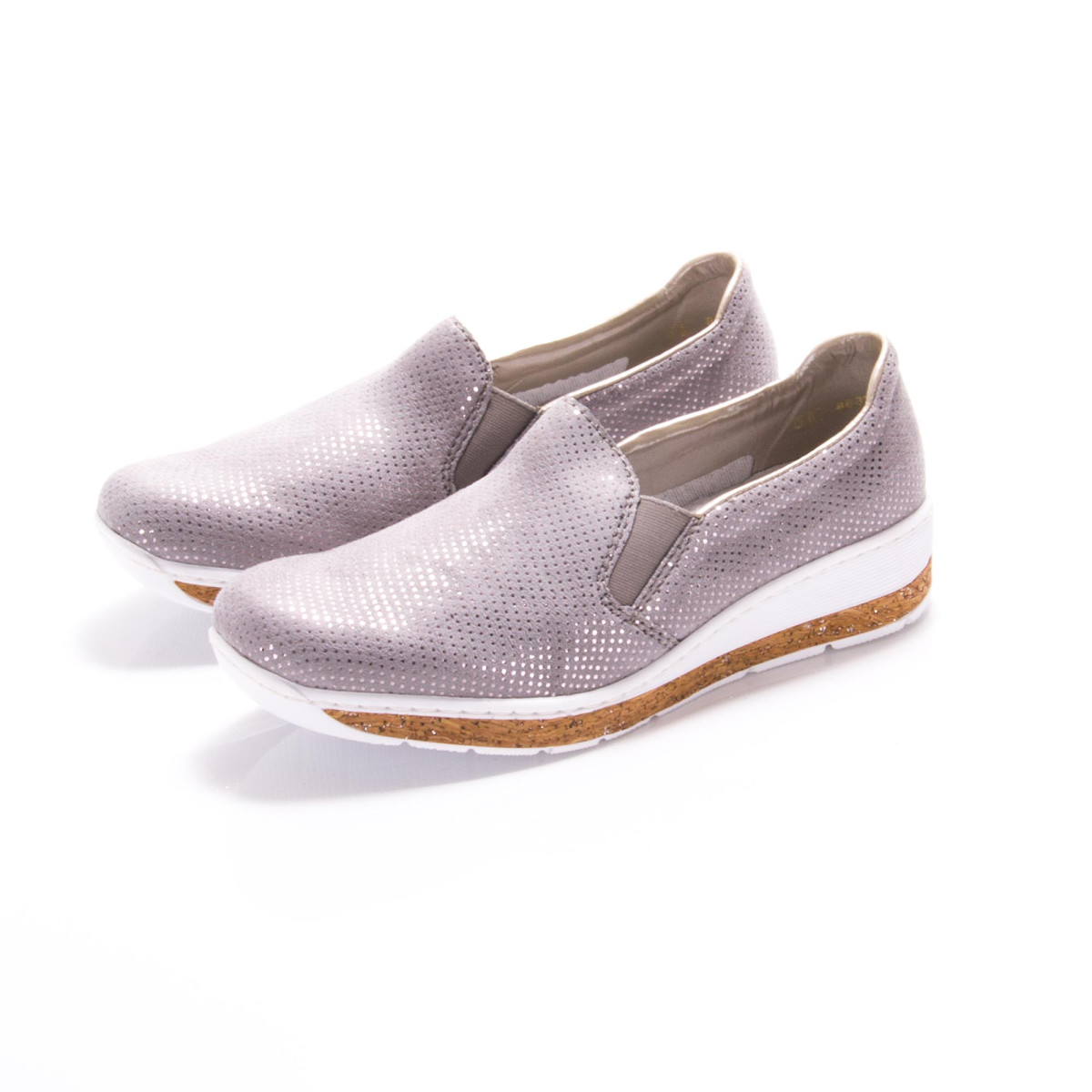 detail Dámska obuv RIEKER 59766-42 GRAU F/S 9