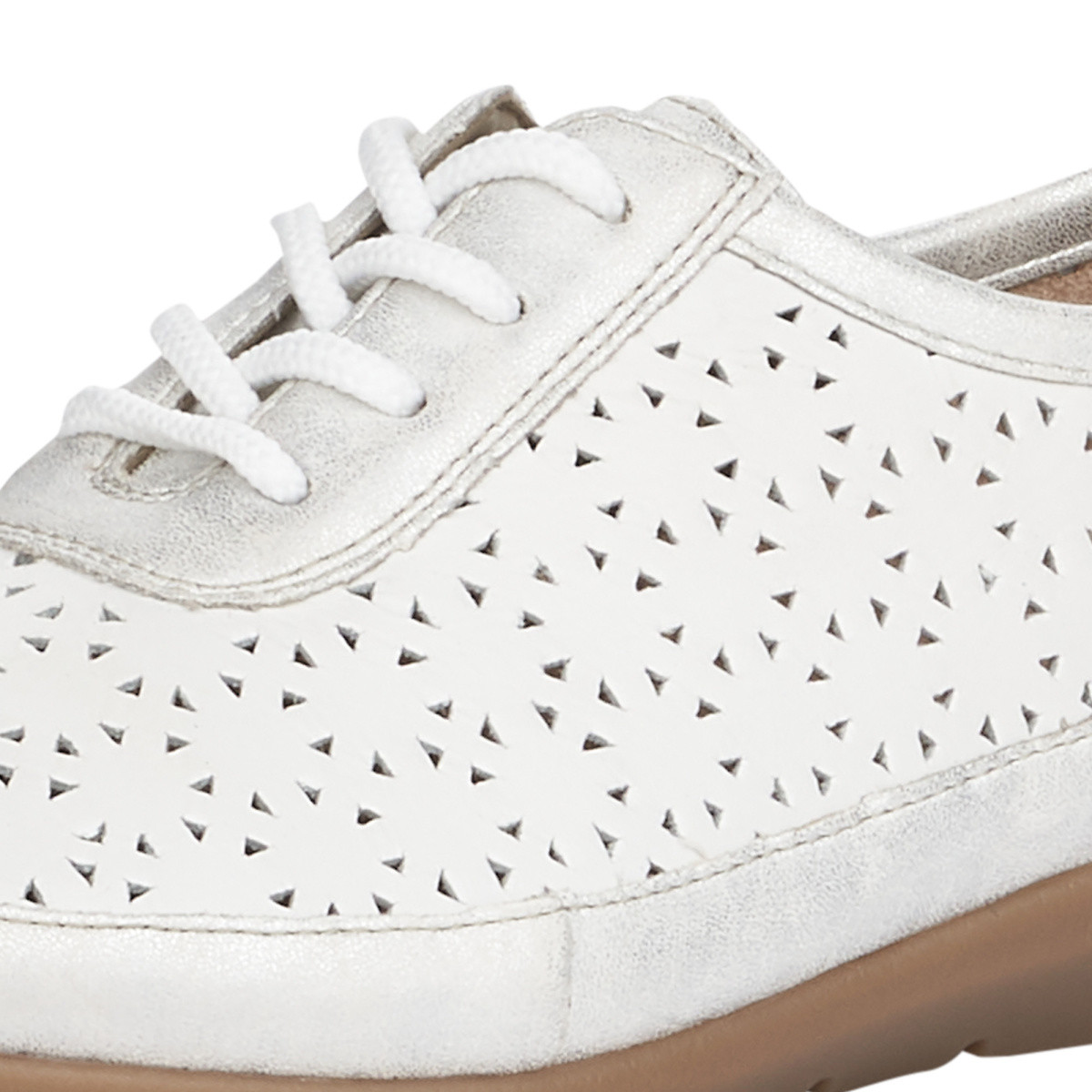 detail Dámske poltopánky REMONTE D1904-80 WEISS KOMBI S0