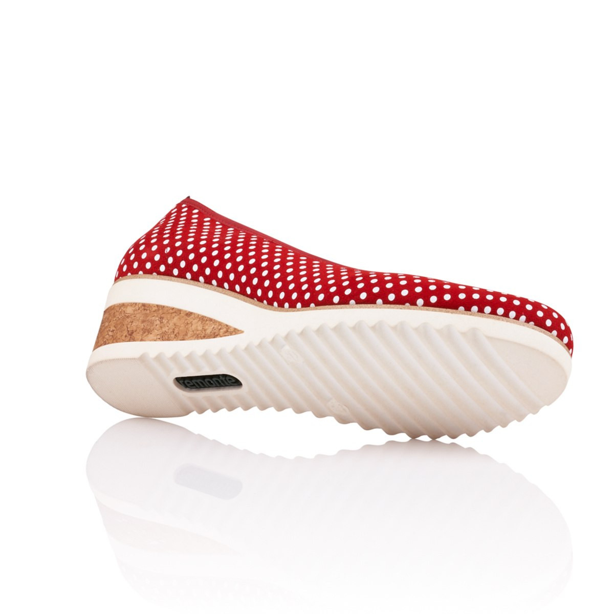 detail Dámská obuv RIEKER - REMONTE D5500-33 ROT KOMBI F/S 9