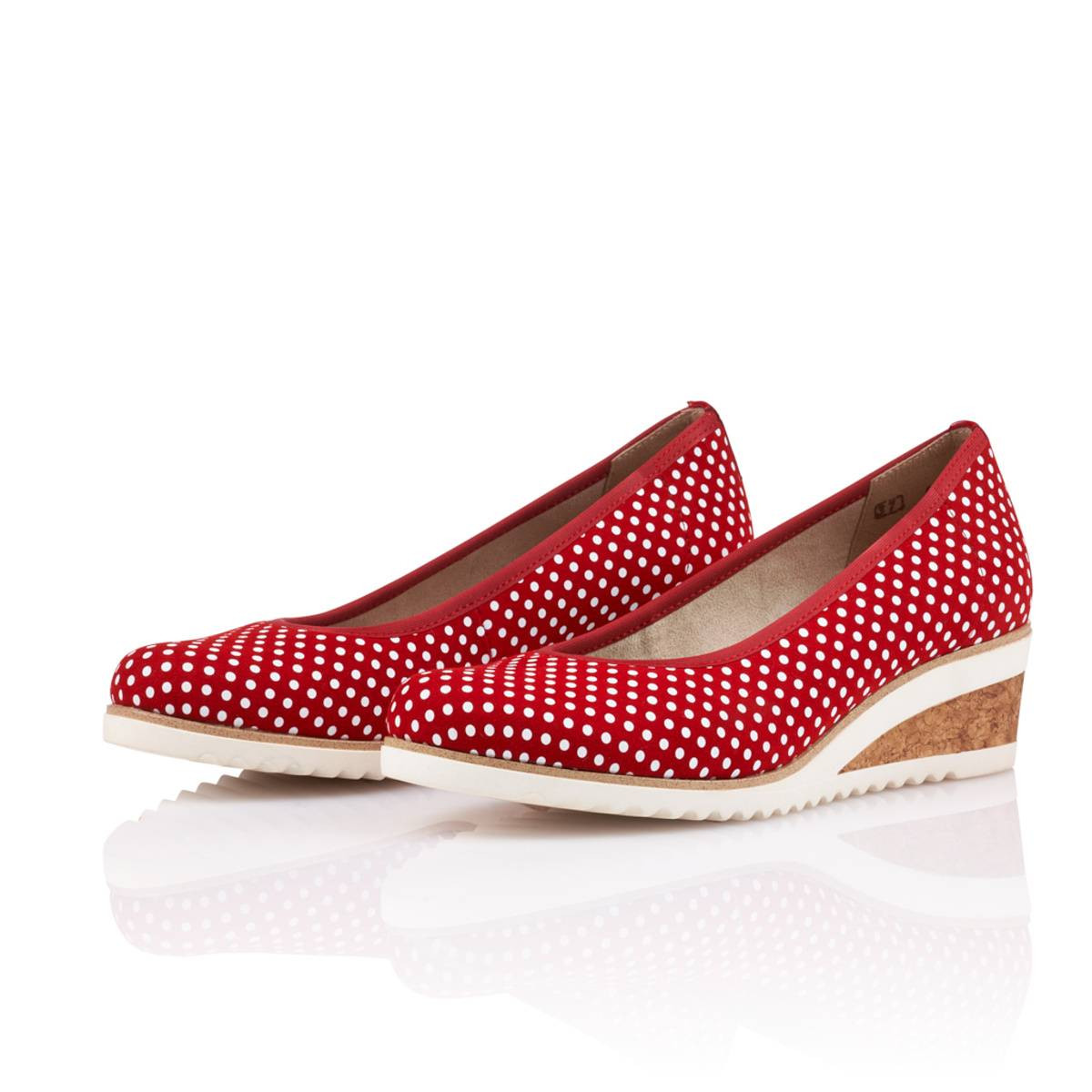 detail Dámská obuv RIEKER - REMONTE D5500-33 ROT KOMBI F/S 9