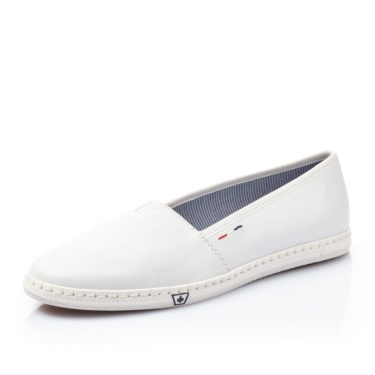 detail Dámské mokasíny RIEKER M2770-81 bílá S1