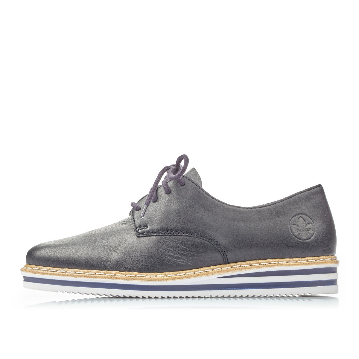 detail Dámské polobotky RIEKER RIE-1016635-S1 modrá