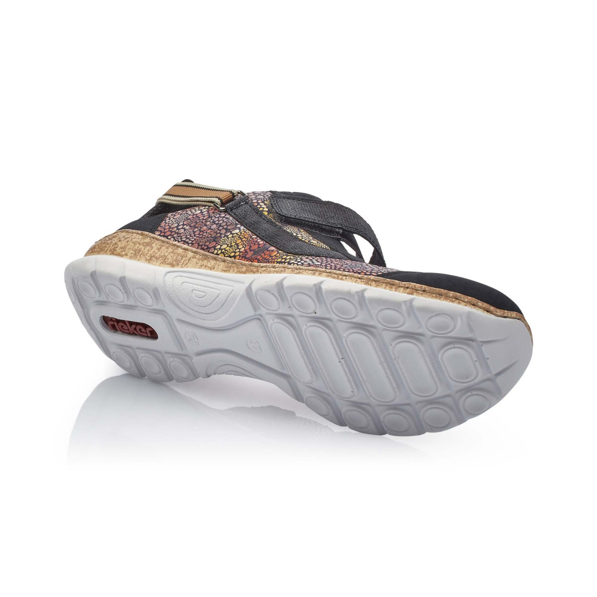 detail Dámská obuv RIEKER N42R8-14 BLAU KOMBI F/S 9