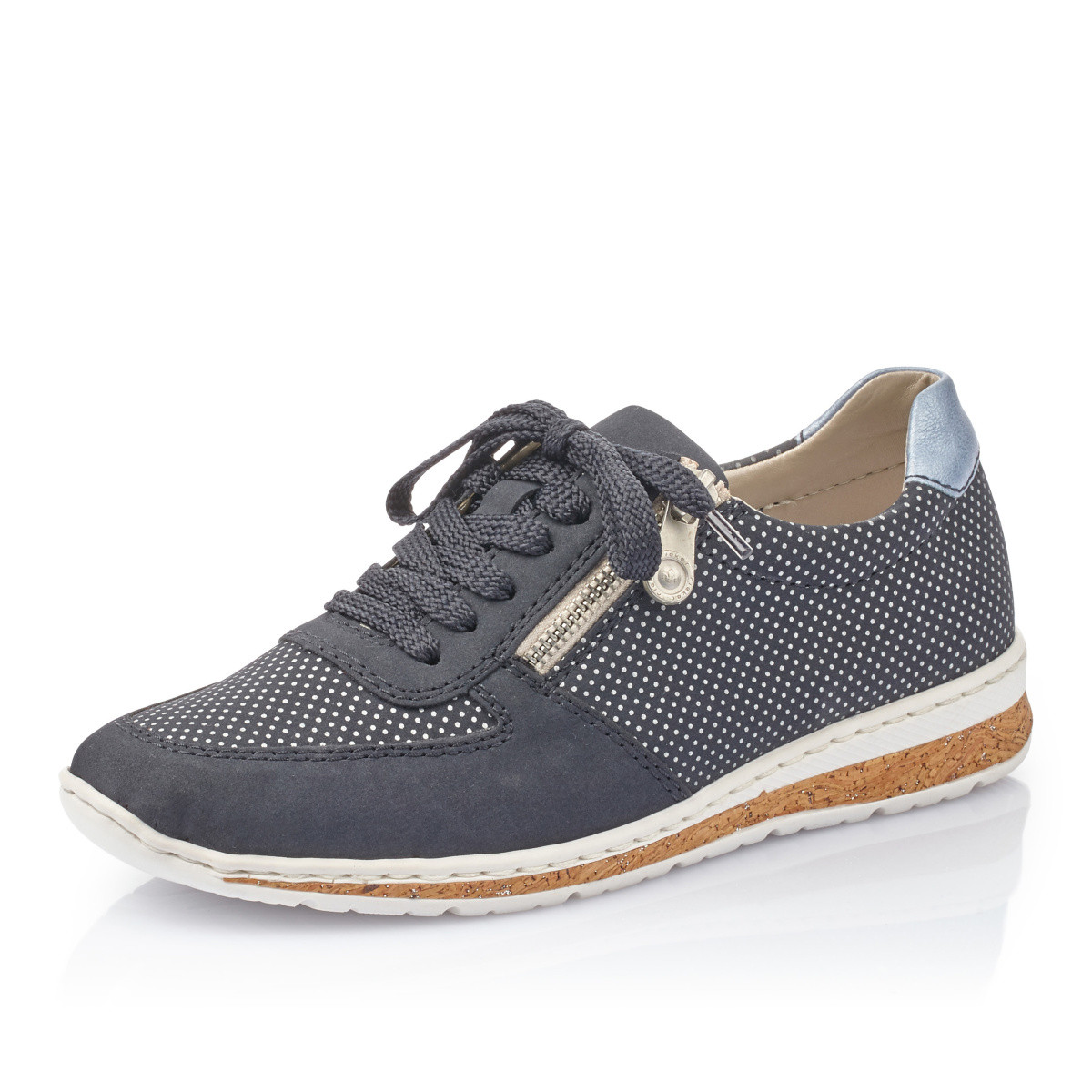 detail Dámské tenisky RIEKER RIE-1016643-S2 modrá