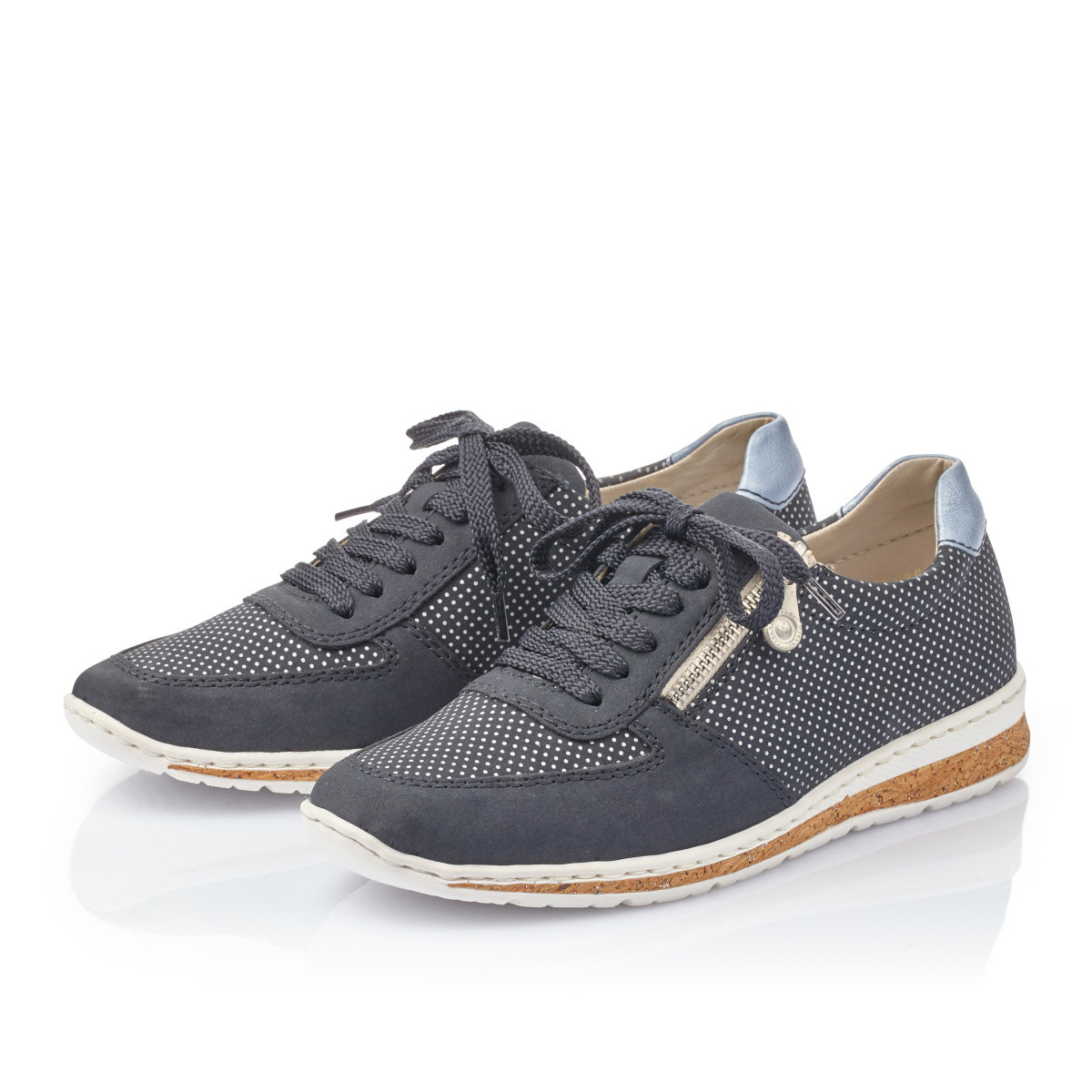 detail Dámské tenisky RIEKER RIE-1016643-S2 modrá