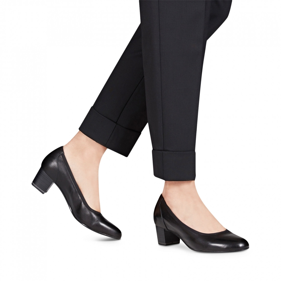 detail Dámská obuv Tamaris 1-1-22301-22 BLACK LEATHER 003