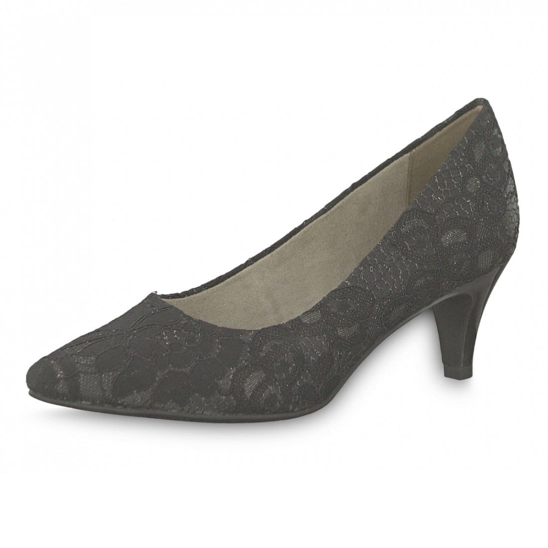 detail Dámská obuv TAMARIS 1-1-22455-22 BLACK MACRAMEE 014