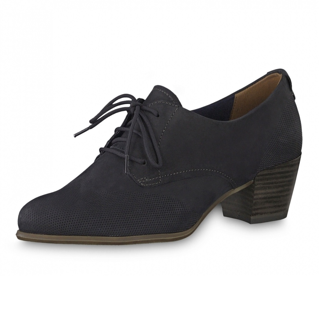 detail Dámská obuv TAMARIS 1-1-23305-22 NAVY NUBUC 827