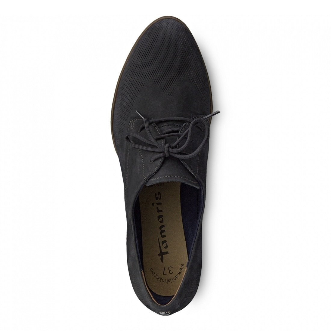 detail Dámská obuv TAMARIS 1-1-23305-22 NAVY NUBUC 827