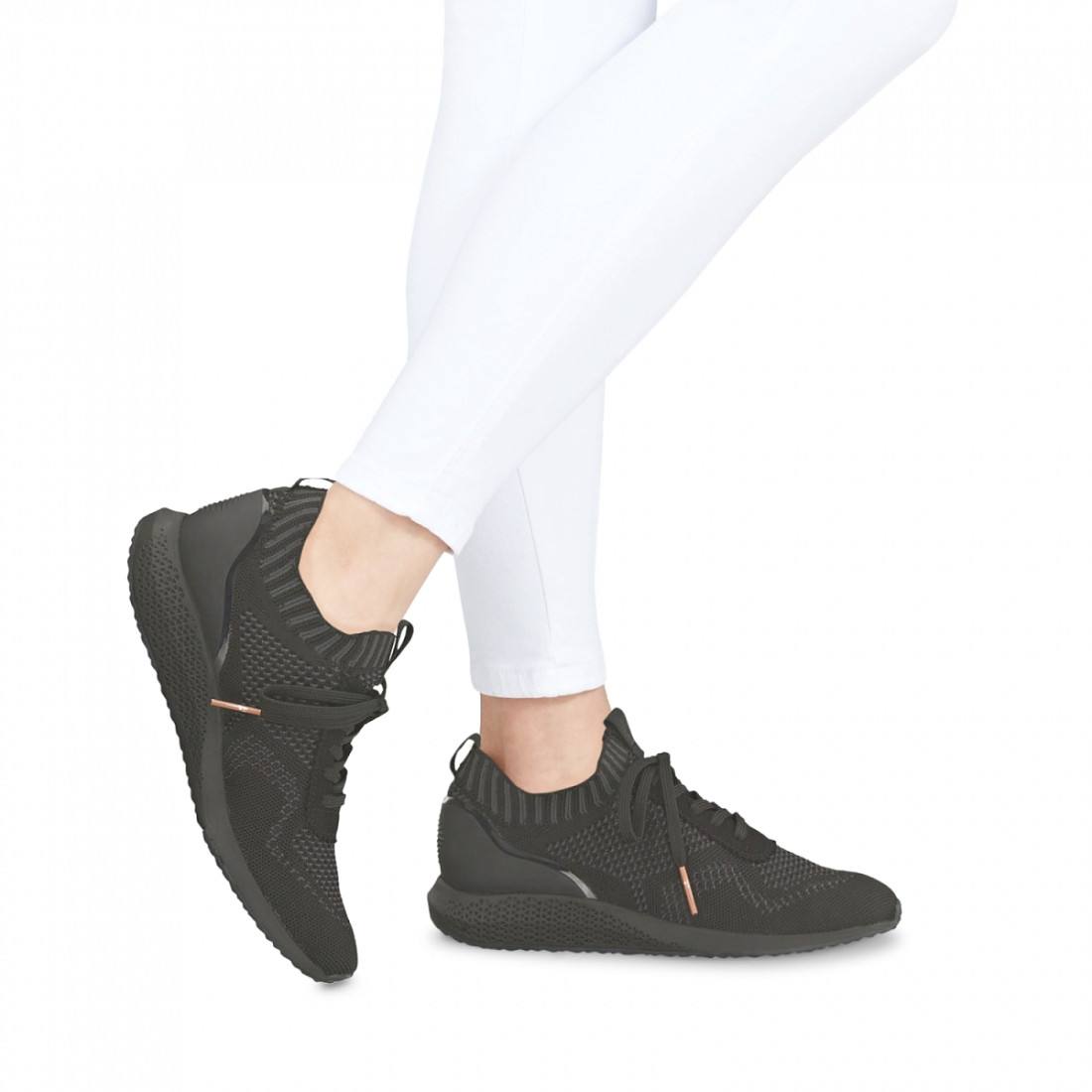 detail Dámské nadměrné tenisky TAMARIS 1-1-23714-22 BLACK UNI 007