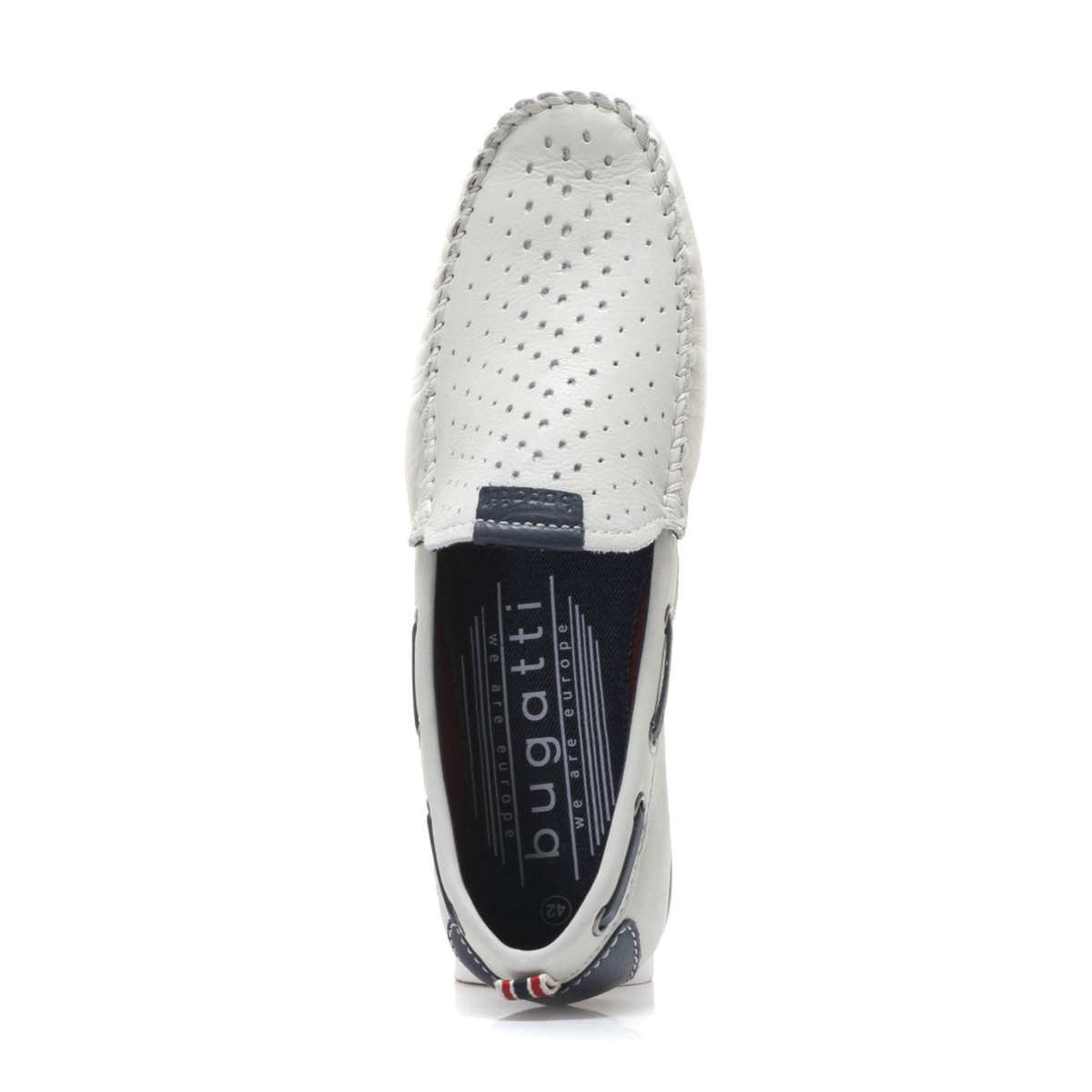 detail Pánské bílé polobotky BUGATTI 321-70469-1010-2140 OFFWHITE BUGATTI F/S 9