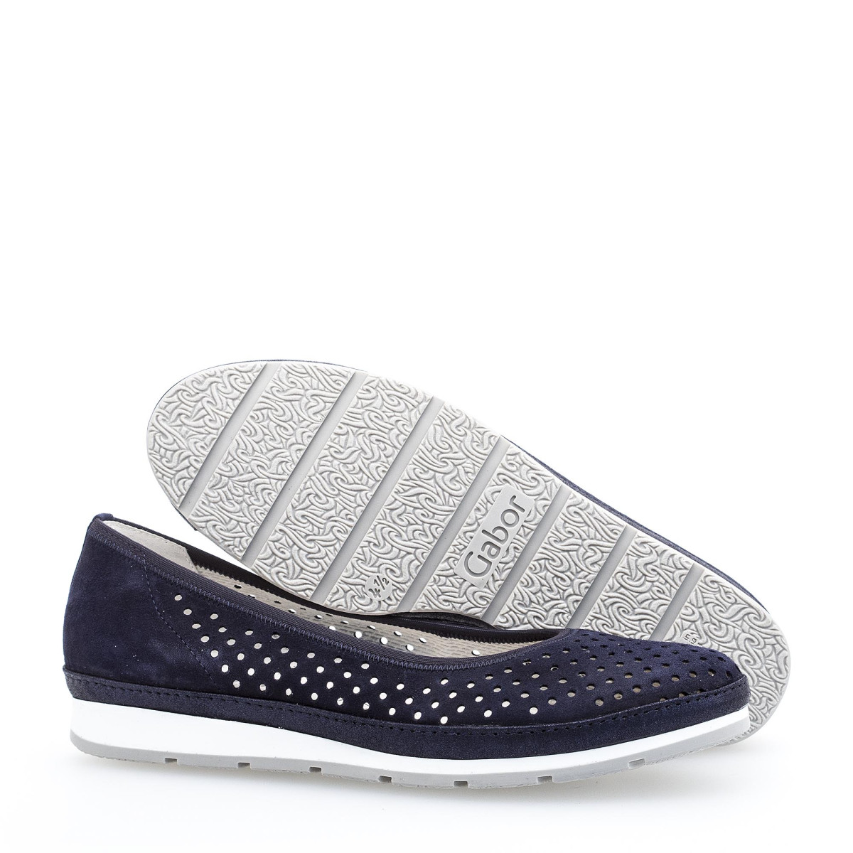 detail Dámské baleríny GABOR GAB-1016931-S9 modrá