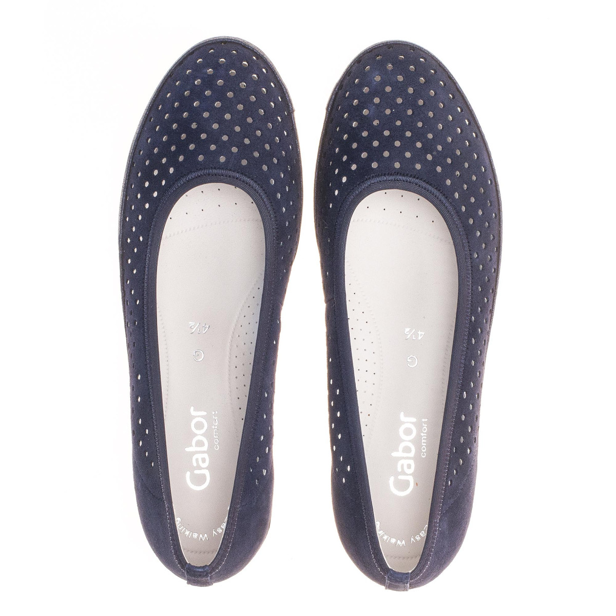 detail Dámské baleríny GABOR GAB-1016931-S9 modrá