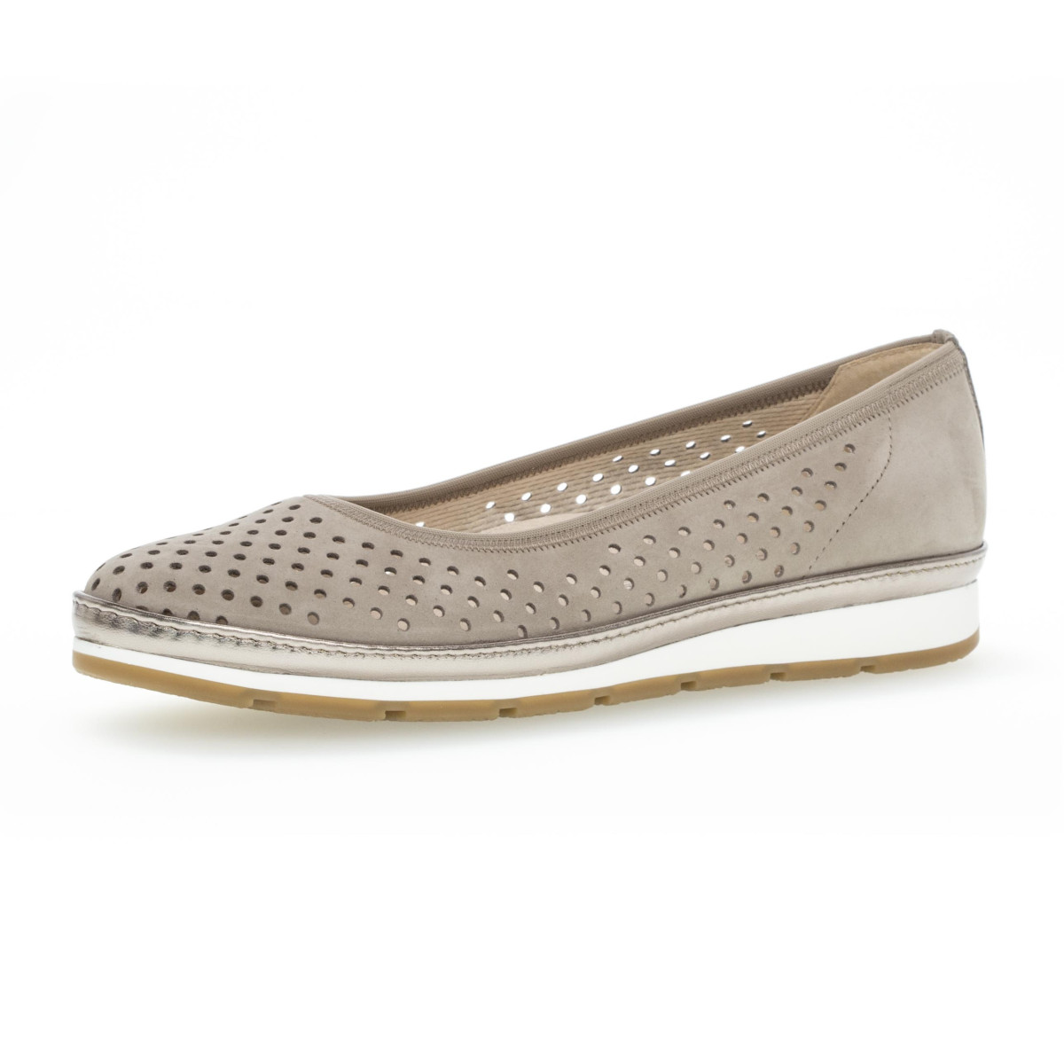 detail Dámské nadměrné baleríny GABOR 22.401.33 VISONE (LUXOR/GEL) F/S 9