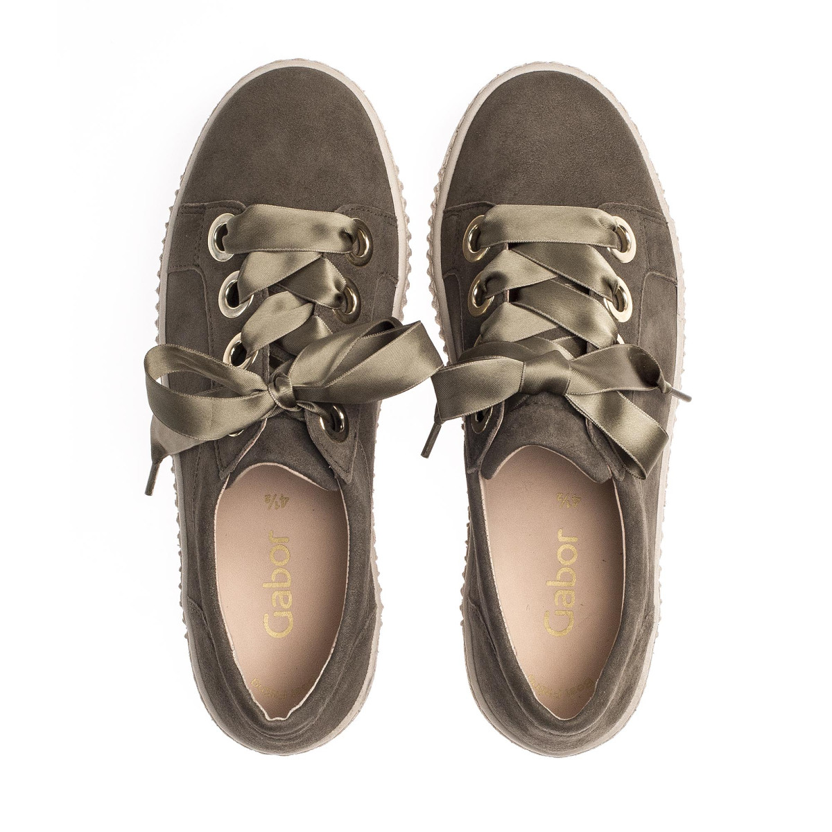detail Dámské nadměrné tenisky GABOR 23.330.15 OLIV F/S 9