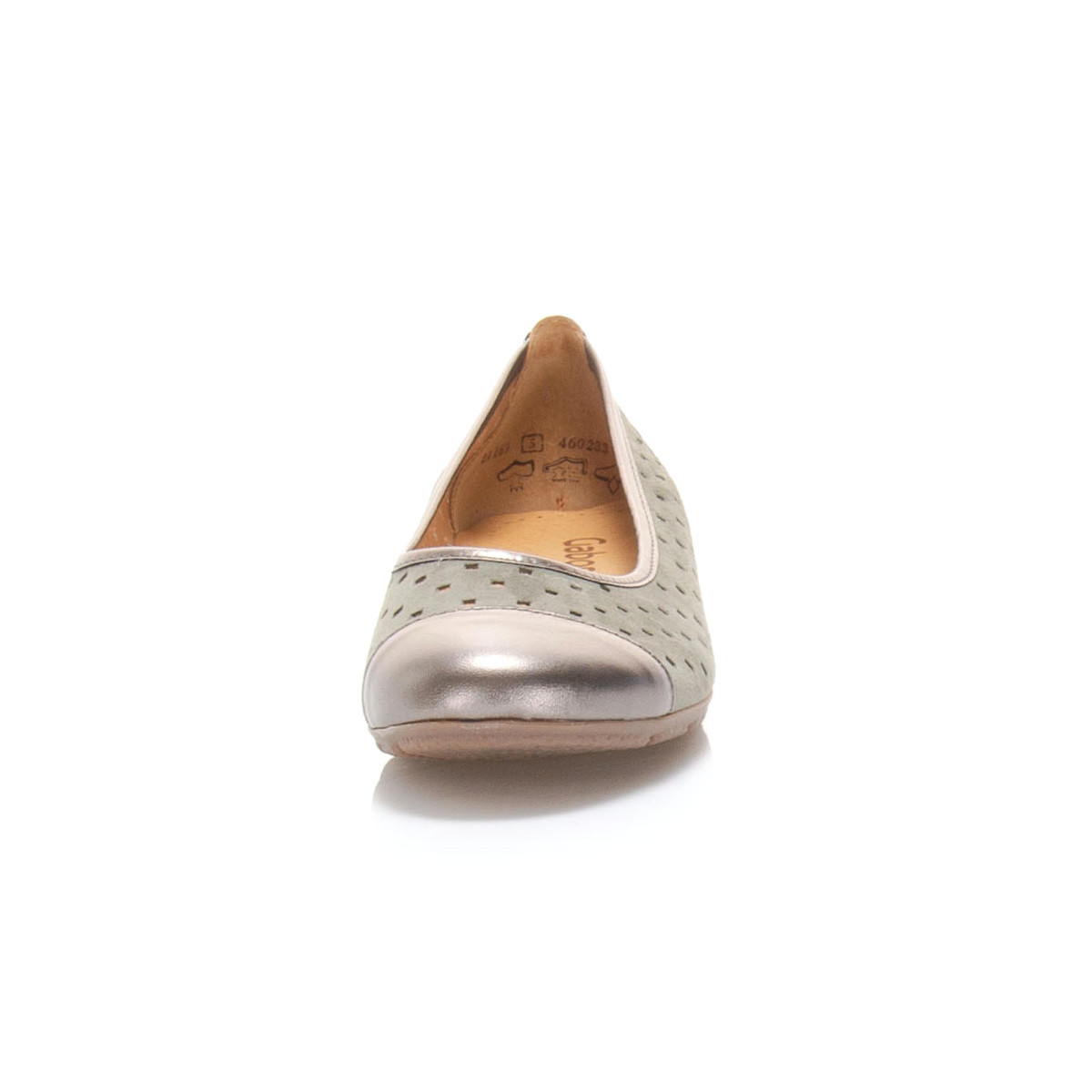 detail Dámské zelené baleríny GABOR 24.169.11 OLIV F/S 9