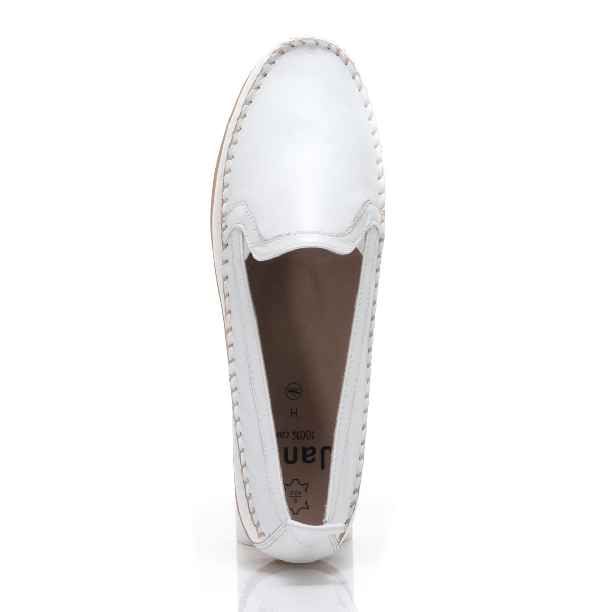detail Dámská obuv JANA 8-8-24600-22 WHITE NAPPA 108