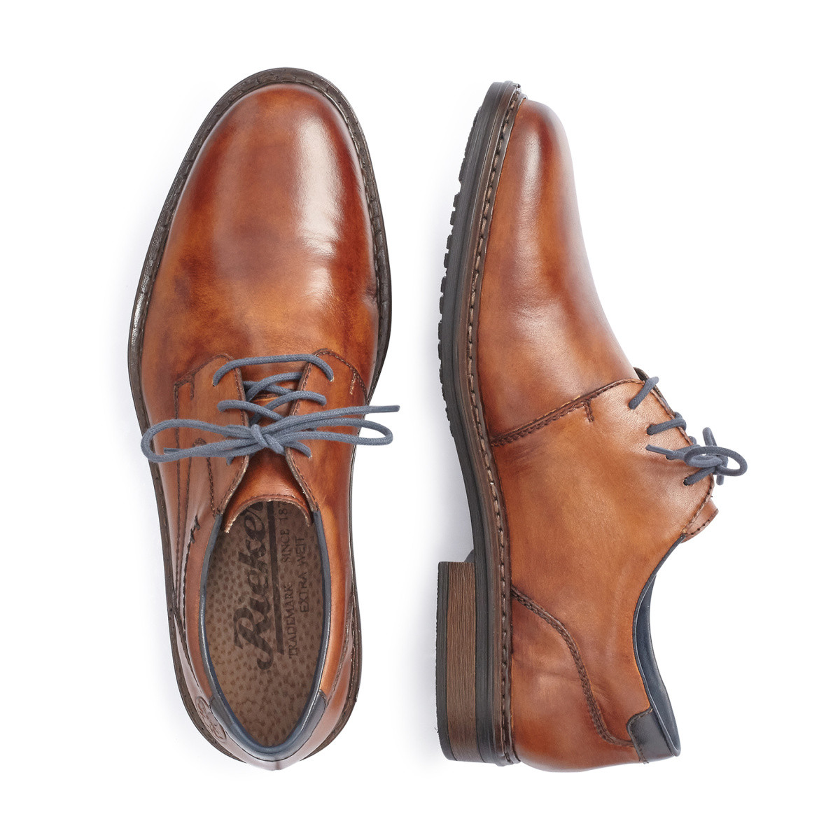 detail Pánské polobotky RIEKER RIE-1017135-W9 hnědá