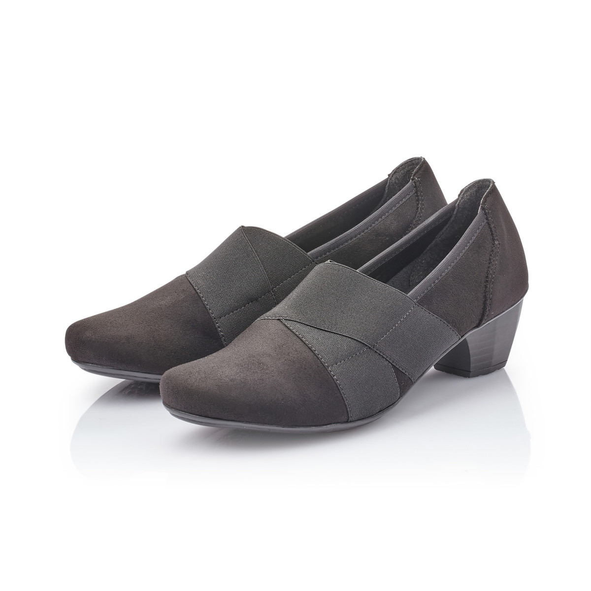 detail Dámské lodičky RIEKER RIE-1017141-W9 černá