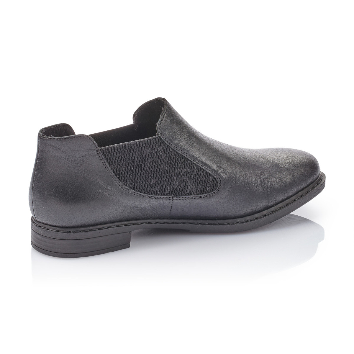 detail Dámska členková obuv RIEKER 52490-00 SCHWARZ H/W 9