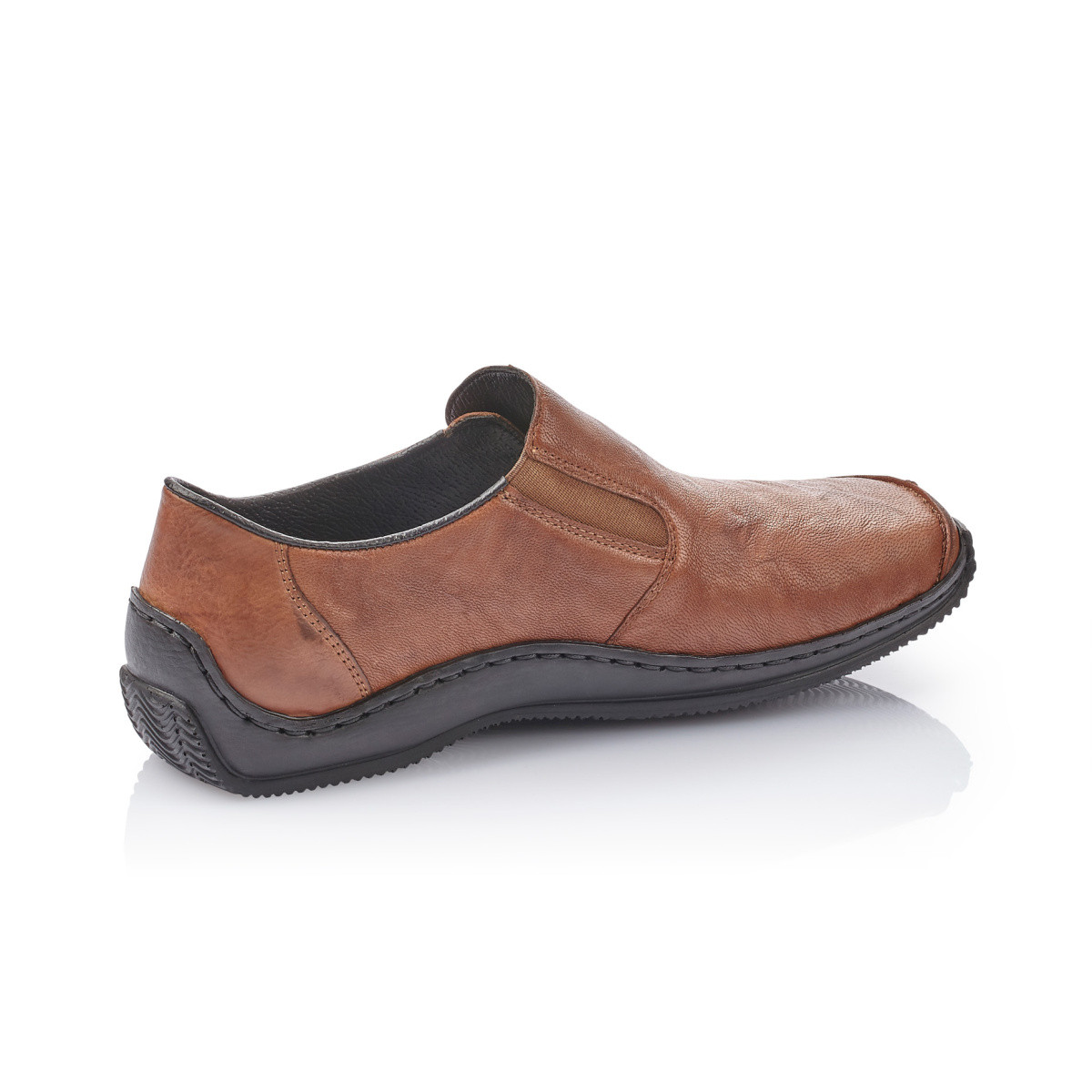 detail Dámské mokasíny RIEKER RIE-1017162-W9 hnědá