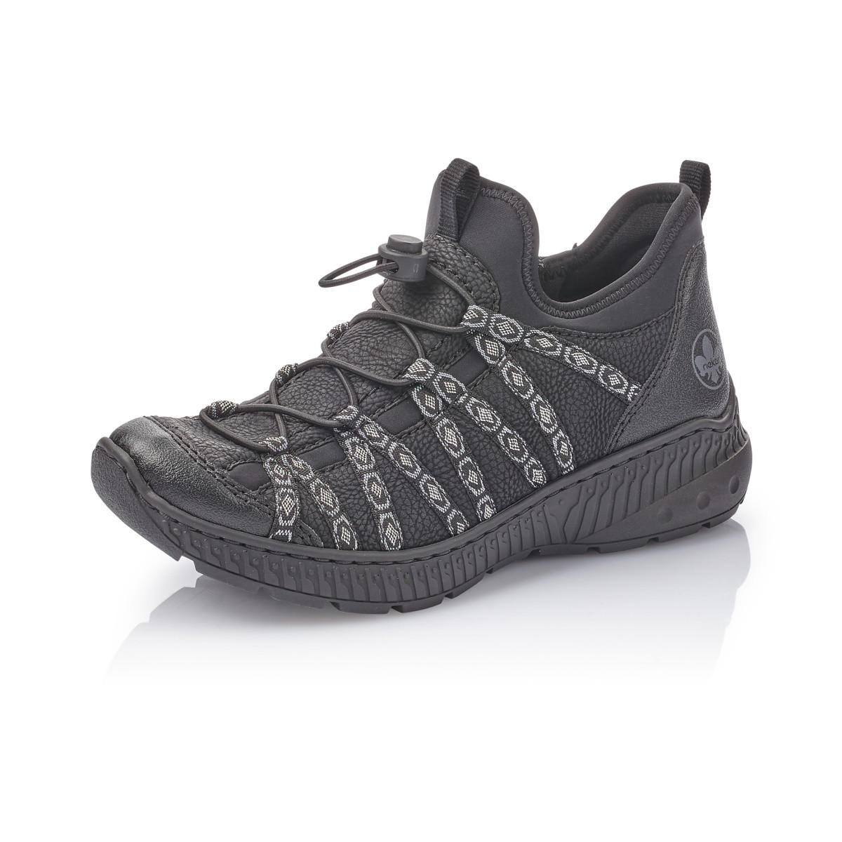 detail Dámské tenisky RIEKER RIE-1017172-W9 černá