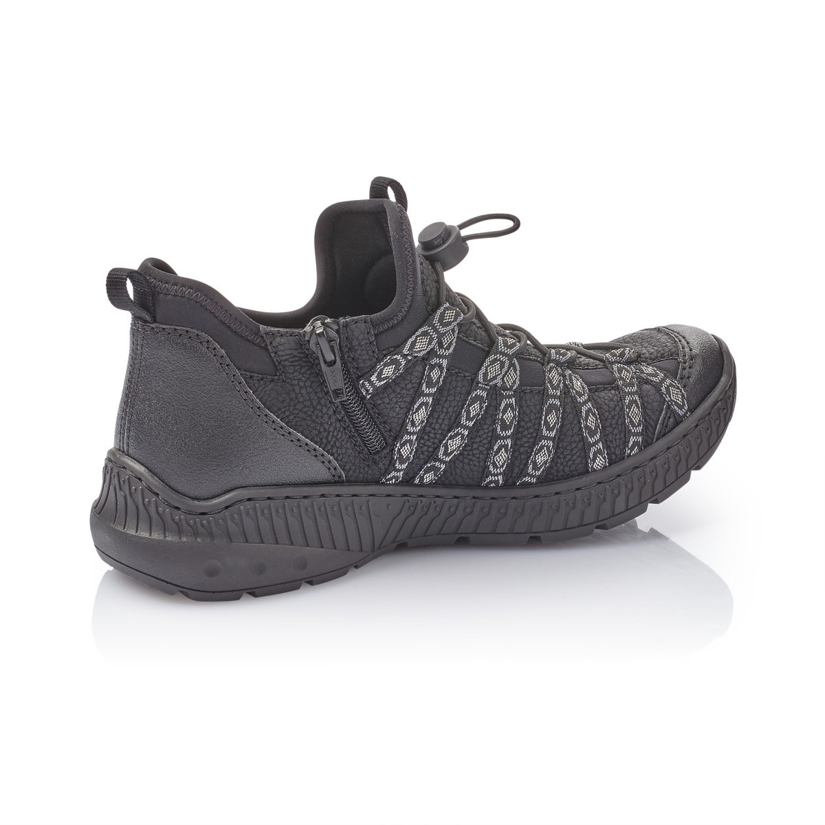 detail Dámské tenisky RIEKER RIE-1017172-W9 černá