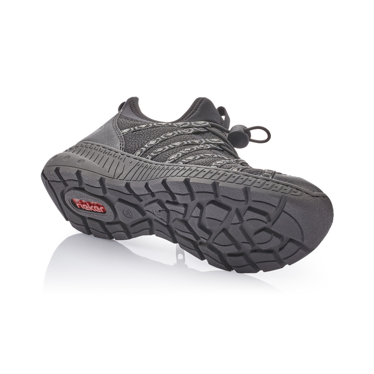 detail Dámské tenisky RIEKER RIE-1017172-W9 černá