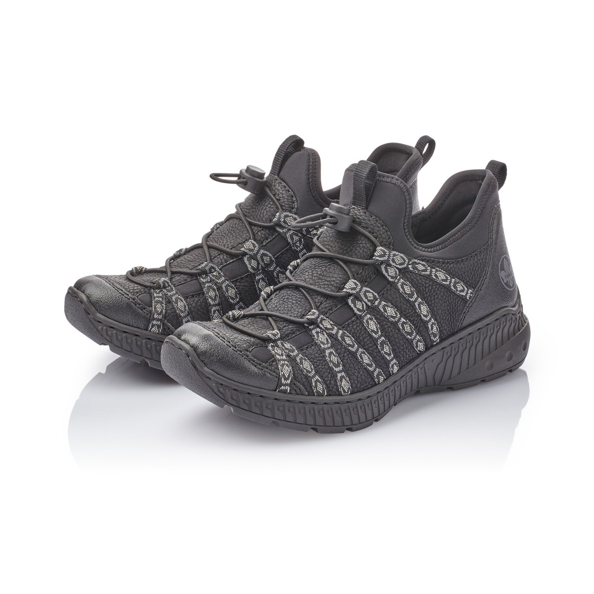 detail Dámské tenisky RIEKER RIE-1017172-W9 černá