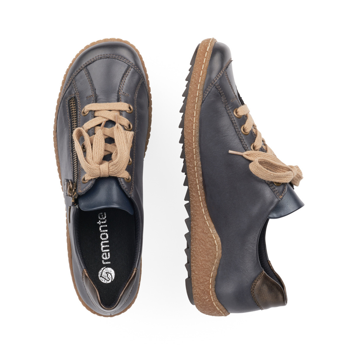 detail Dámské polobotky REMONTE RIE-1017184-W9 modrá