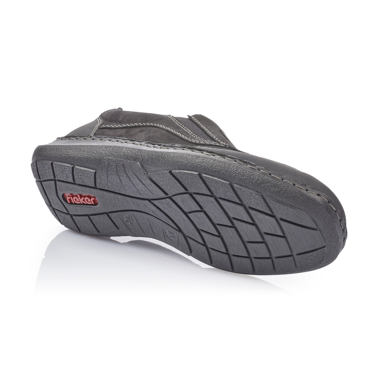 detail Pánské černé mokasíny RIEKER 03060-00 SCHWARZ H/W 9