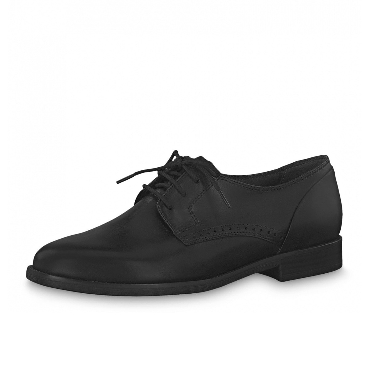 detail Dámské černé polobotky TAMARIS 1-1-23201-23 BLACK 001