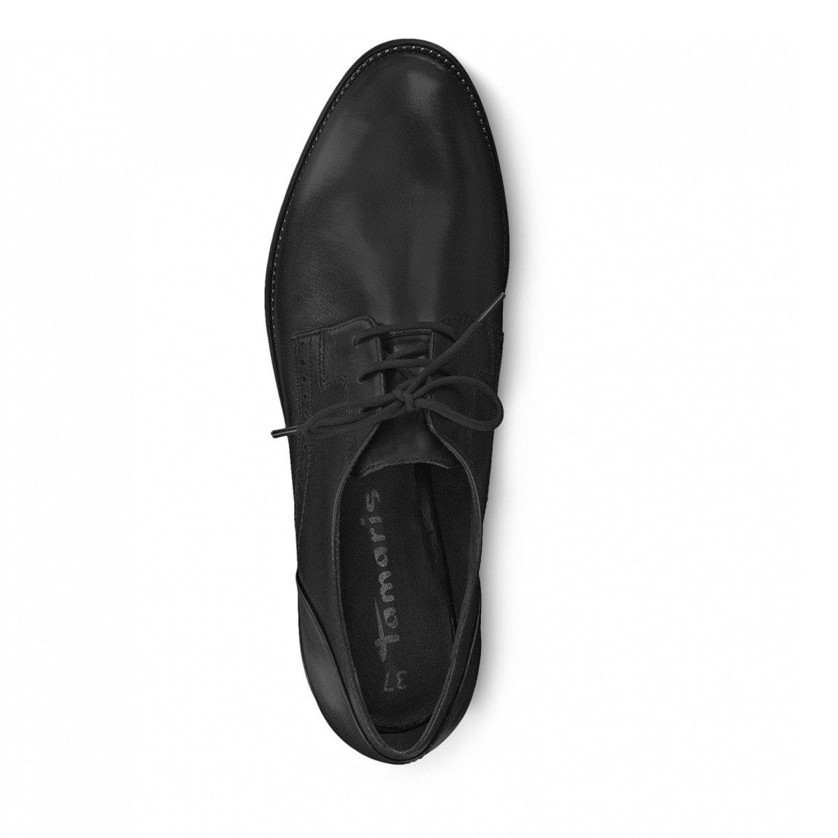 detail Dámské černé polobotky TAMARIS 1-1-23201-23 BLACK 001