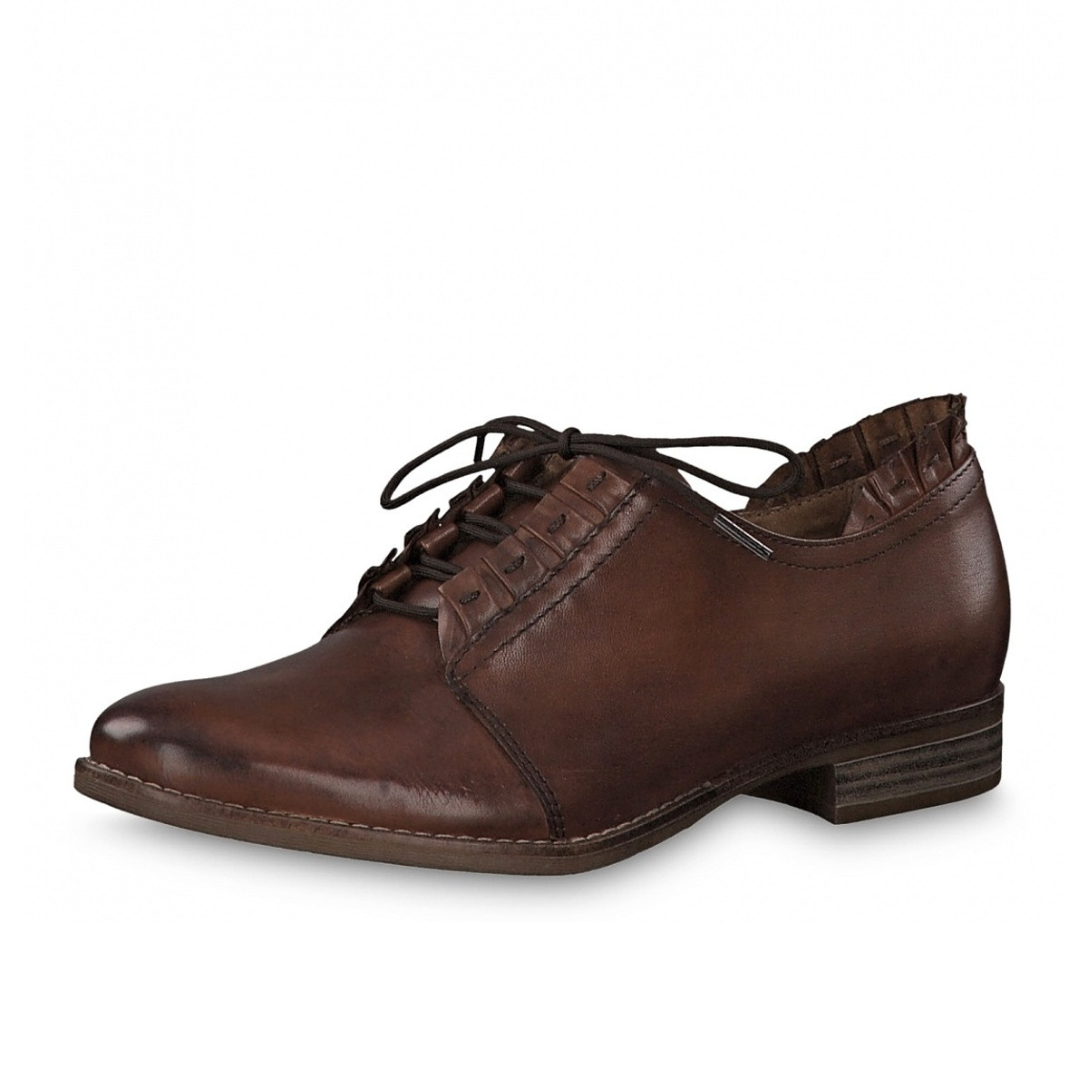 detail Dámské hnědé polobotky TAMARIS 1-1-23220-23 CHESTNUT 449