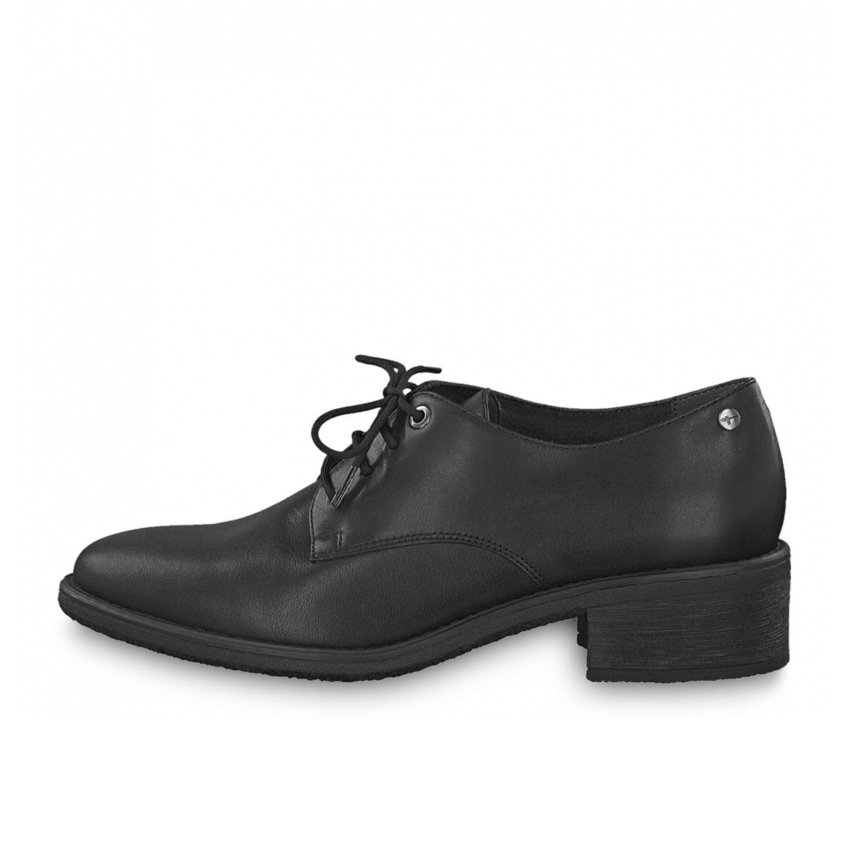 detail Dámské černé polobotky TAMARIS 1-1-23300-23 BLACK 001