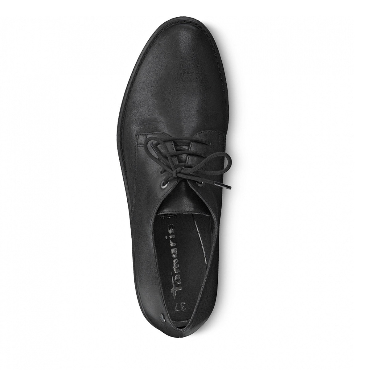 detail Dámské černé polobotky TAMARIS 1-1-23300-23 BLACK 001