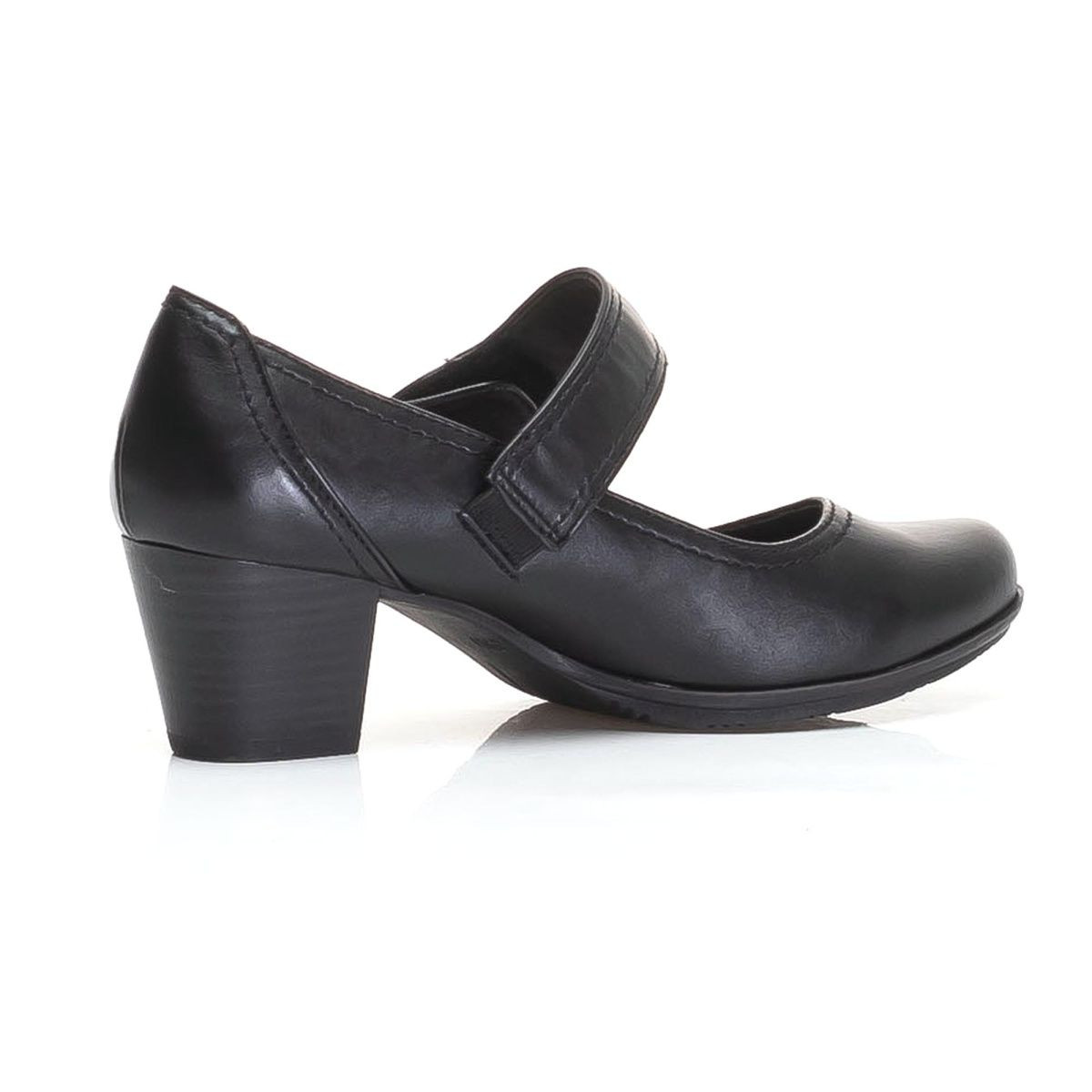 detail Dámské černé lodičky JANA 8-8-24366-23 BLACK 001