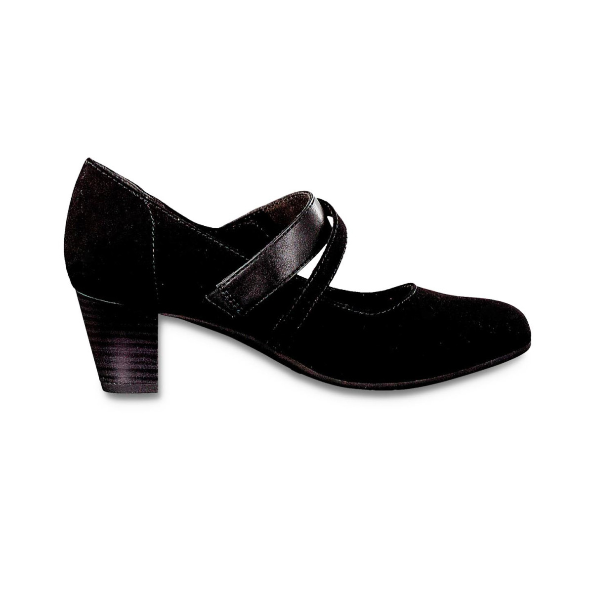 detail Dámské nadměrné polobotky JANA 8-8-24401-23 BLACK 001