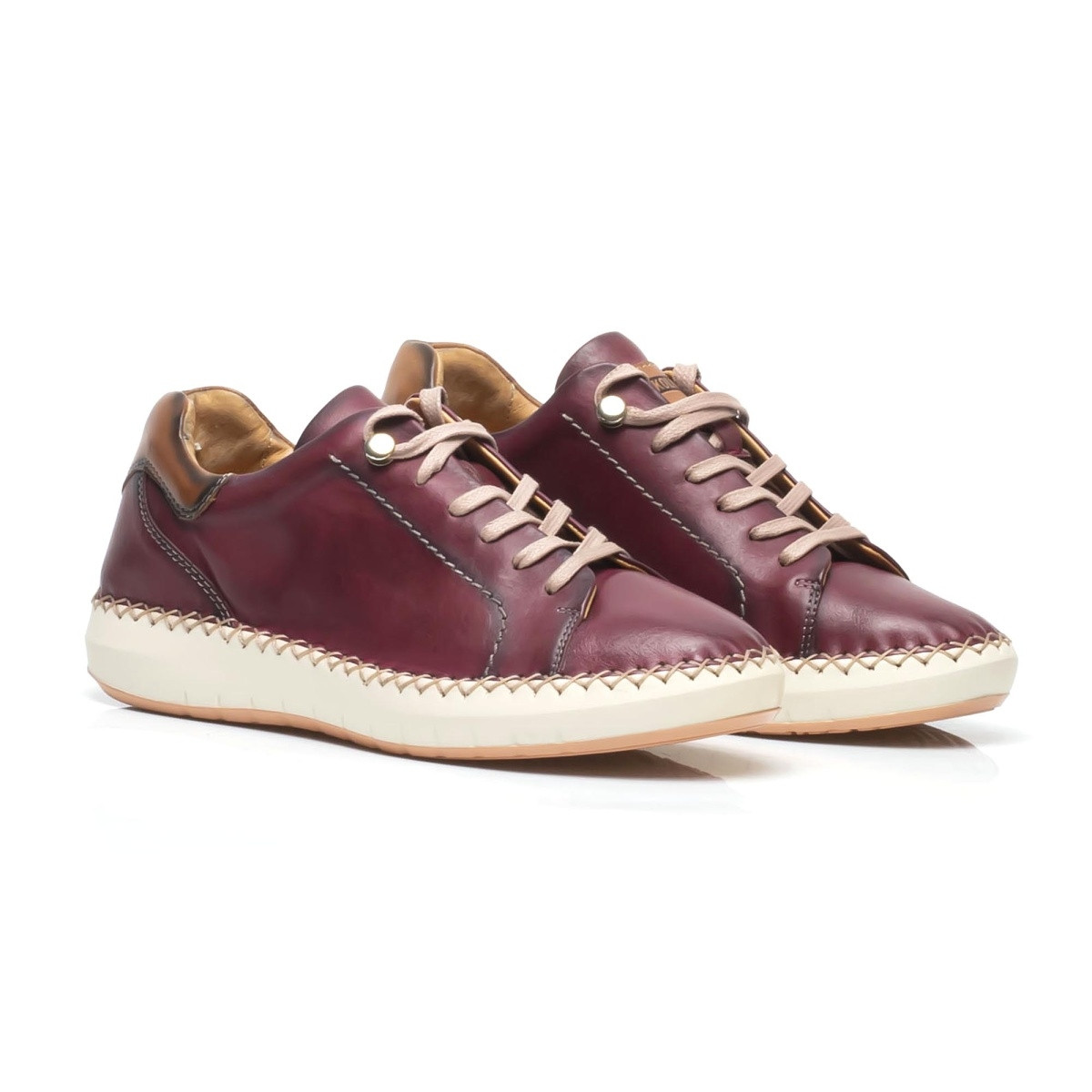 detail Dámské polobotky PIKOLINOS PIK-1017399-W9 vínová