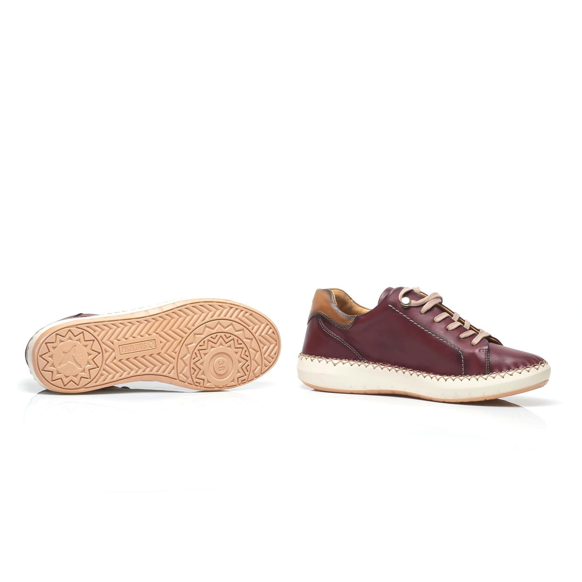 detail Dámské polobotky PIKOLINOS PIK-1017399-W9 vínová