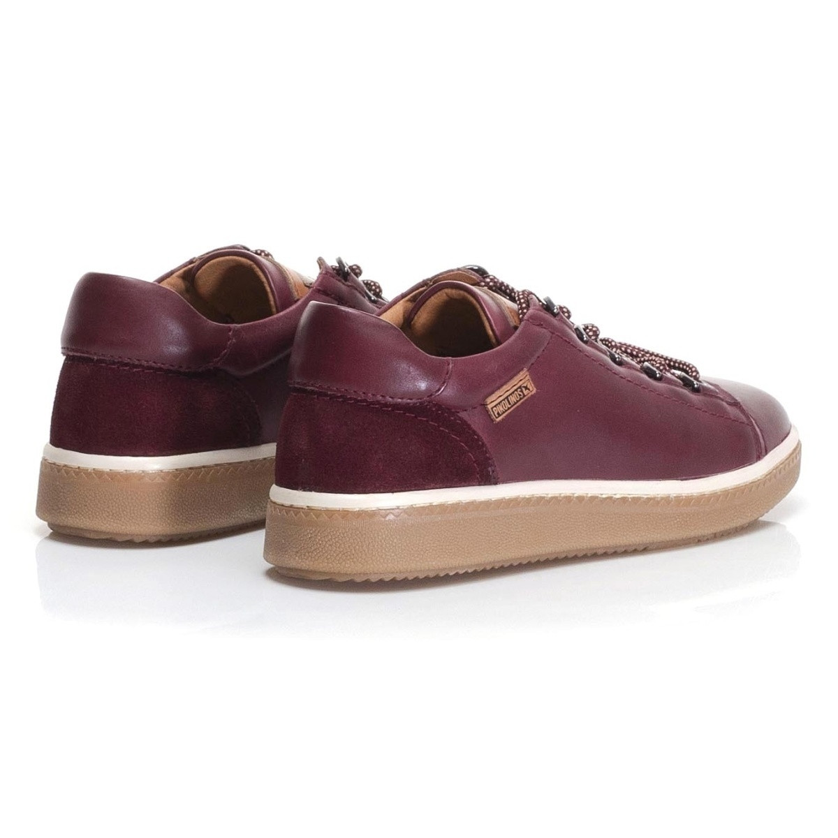 detail Dámské vínové polobotky PIKOLINOS W8V-6768C1 GARNET PIKOLINOS H/W 9