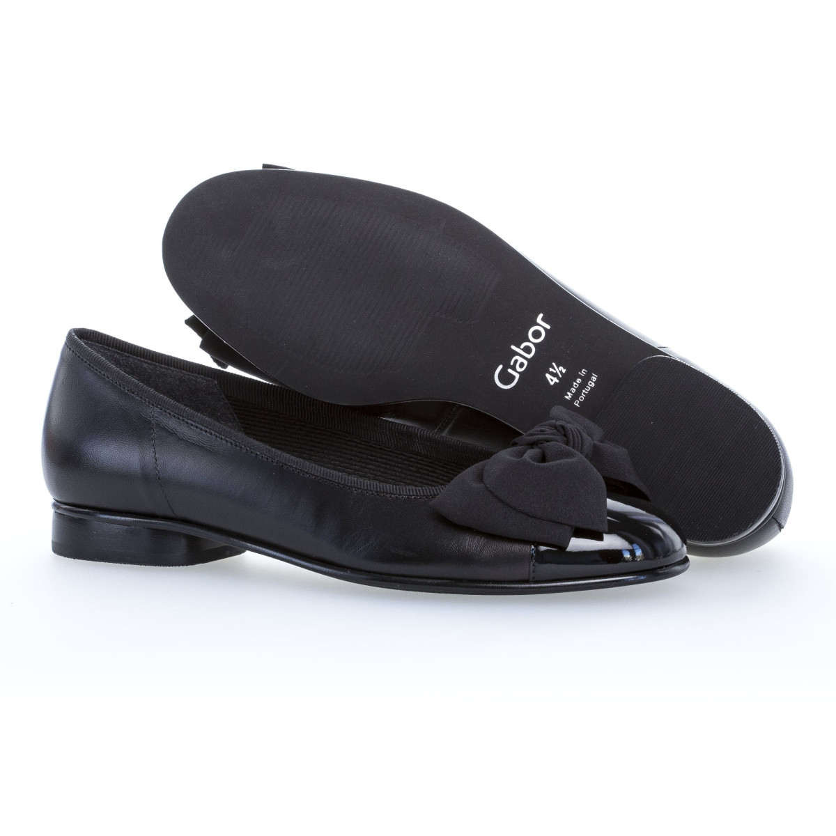 detail Dámské nadměrné baleríny GABOR 05.106.37 SCHWARZ H/W 9