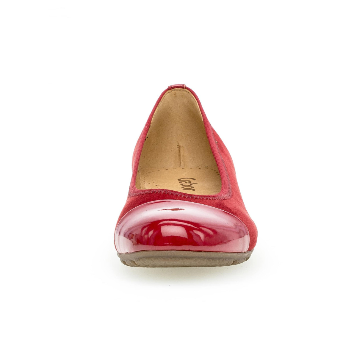 detail Dámské baleríny GABOR GAB-1017440-W9 červená