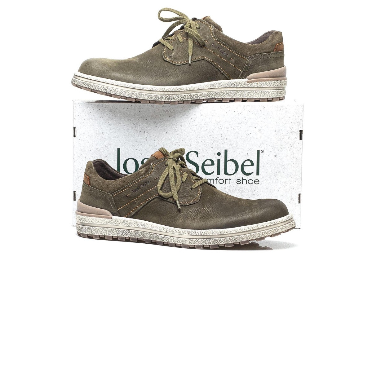 detail Pánské zelené polobotky JOSEF SEIBEL 15524-681 MOOS-KOMBI JOSEF SEIBEL H/W 9