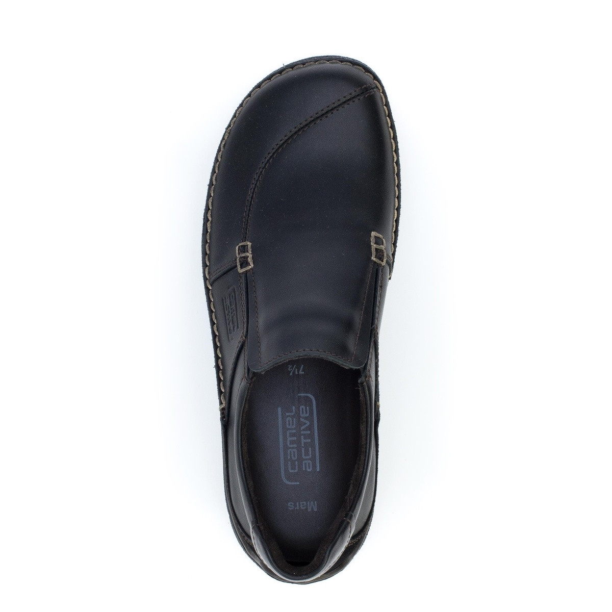 detail Pánské černé mokasíny CAMEL ACTIVE 133.13.06 BLACK CAMEL H/W 9