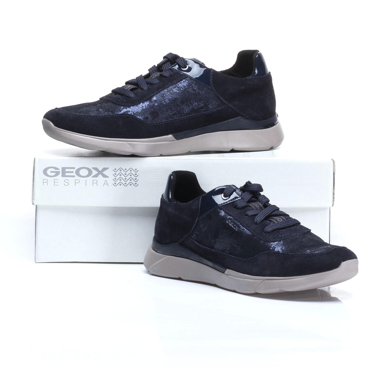 detail Dámské tenisky GEOX D94FHA-C4002 NAVY GEOX H/W 9